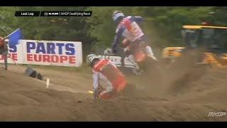 Prado and Herlings intense battle for the Win of MXGP RAM Qualifying Race | MXGP of Flanders 2024