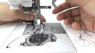 How to use the Twin needle with Brother sewing machine