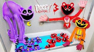 All Poppy Playtime 3 - CATNAP VS DOGDAY (Bath Party)