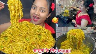 COOKING AND EATING MAGGI WITH SASUMA 