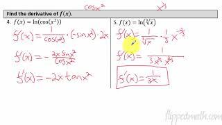 Calculus (Version #2) - 4.1 Derivatives of Exponential and Logarithmic Functions