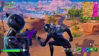 PLAYING FORTNITE