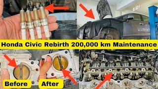 200,000 km Maintenance: Honda Civic Rebirth Service Update