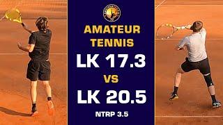  LK 17.3 vs 20.5 | Wingfield LK Match | Ranked | Amateur Tennis | NTRP 3.5