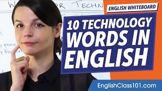 10 Vocabulary Words for Technology | Learn English Vocabulary for Beginners