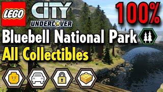 LEGO City Undercover - Bluebell National Park 100% Guide (All Collectibles) Free Roam Gameplay