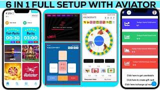 Colour prediction source code | how to install Fiewin script | 6 in 1 game setup