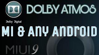 Install DOLBY ATMOS in MI & ANY Android mobile