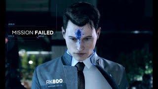 DETROIT BECOME HUMAN - Daniel shoots Connor and falls with Emma (Walkthrough, PS4 PRO)