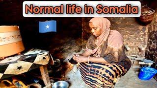 DOING DAILY ROUTINE - NORMAL LIFE IN RURAL SOMALIA (BALCAD) 