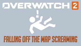 Overwatch 2 - All Heroes (+NPCs) Falling Off The Map Screaming