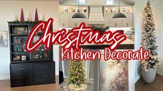 CHRISTMAS DECORATE WITH ME 2024 / CHRISTMAS KITCHEN DECOR IDEAS / CHRISTMAS DECORATIONS 2024