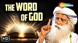 The Word Of God | Sadhguru Exclusive | Shemaroo Spiritual Life