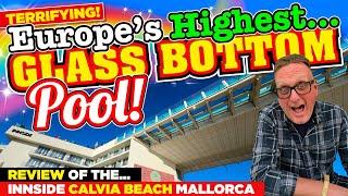 I STAYED at a HOTEL with EUROPE’S highest HANGING GLASS BOTTOM POOL! INNSiDE Calviá Beach MALLORCA