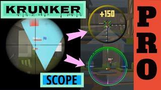 HOW TO CHANGE KRUNKER'S SCOPE! - tutorial 2022 | Krunker.io