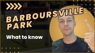 Barboursville Park Tour in Barboursville, WV - Sports, Lake, Trails, and MORE! - 750 Acres