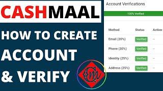 Cashmaal account banane ka tarika | Create a Fully Verified Cashmaal Account 2022 Urdu Hindi