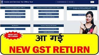आ गई NEW GST RETURNS, HOW TO FILE NEW GST RETURNS, NEW GST RETURNS SUGAM, SAHAJ LIVE ON GST PORTAL