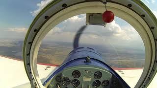 First flight on Yak-55/Первый полет на Як-55