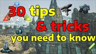 ARK | 30 TIPS AND TRICKS YOU NEED TO KNOW IN 2023 (FOR BEGINNERS AND ADVANCED PLAYERS)
