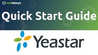 Yeastar Cloud PBX Quick Start Guide - Initial Setup