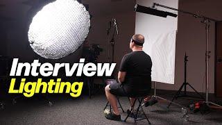 How to Interview Lighting Breakdown | Aputure 600x Pro