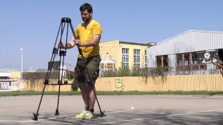 Cine tripod Manfrotto 532 ART - advance realese techology for quick shooting