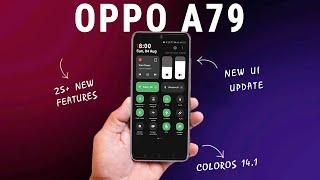 Oppo A79 New UI Update | ColorOS 14.1 New Features | Oppo A58 New Update | New Notification Panel