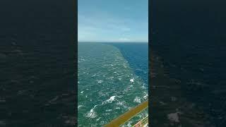 Amazon River meets south Atlantic ocean