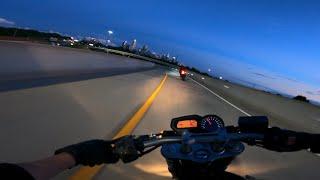 FZ1 PURE SOUND NIGHT RIDE THROUGH CHARLOTTE