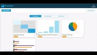 Creating Your First Visual with Amazon Quicksight