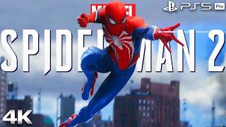 SPIDER-MAN 2 PS5 PRO All Cutscenes (Full Game Movie) 4K 60FPS Ultra HD