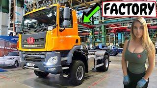 ⏩TATRA Truck Assembly2024: Czechia plant [Production heavy trucks]How it's built? – Manufacturing