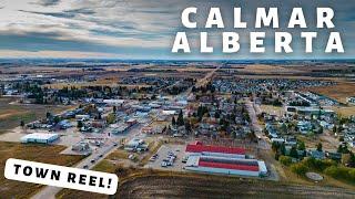 Calmar, Alberta | Canada | Town Reel | 4K Cinematic Drone Video