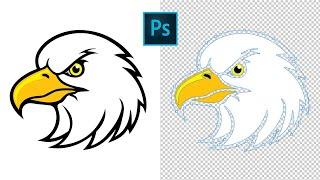 Quick Image Tracing in Photoshop and Convert It to Vector Graphics [SVG or EPS]