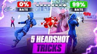 Free Fire Auto Headshot Trick 2024 Sensitivity | 2gb, 4gb, 6gb Ram Headshot Sensitivity Setting