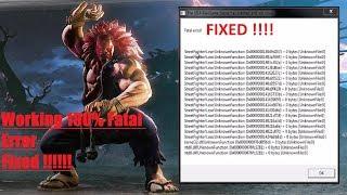 How To Fix Fatal Error In Street Fighter V The UE4-Kiwigame game has crashed and will close