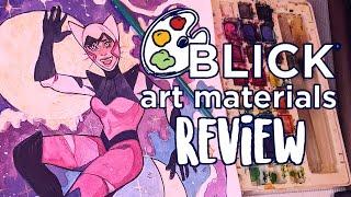 Drawing Catra And Testing Out Blick Art Products | Blick Art Materials Review