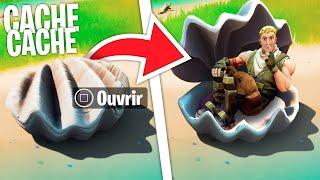 CACHETTE DE FOU ! (fortnite 2 cache cache)