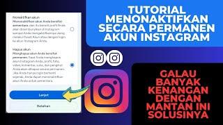 TUTORIAL Menonaktifkan Akun Instagram Permanen | CARA Hapus Akun Instagram Secara Permanen