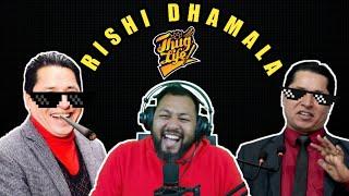 Reacting To Rishi Dhamala Thug Life Compilation