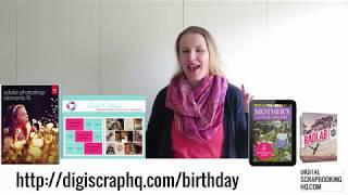 Digital Scrapbooking HQ is turning 6! Enter our HUGE GIVEAWAY!