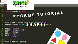 Pygame Basics | Shapes