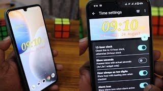 Digi clock widget | digi clock widget app | digital clock widget | clock widget for android