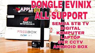 DONGLE SET TOP BOX EVINIX WIFI STRONG SIGNAL DONGLE STB TV DIGITAL