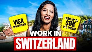 Move to Switzerland with Visa Sponsorship, Earn $3K - $8K/month | Nidhi Nagori