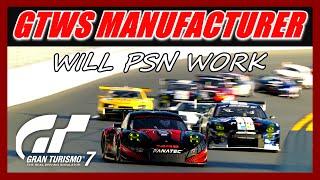 Gran Turismo 7 - PSN Down But Will It Come Back In Time - GTWS Manufacturer