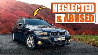 Repairing the cheapest BMW E91 in the world. #2