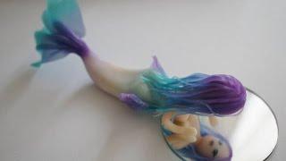 Polymer Clay Miniature Mermaid Tutorial, by Heather Wells