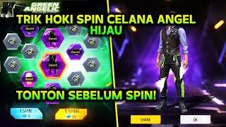 TRIK HOKI SPIN CELANA ANGEL HIJAU/ GREEN ANGELIC PANTS TERBARU FF !!